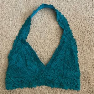 Turquoise Aeropostale Lace Bralette